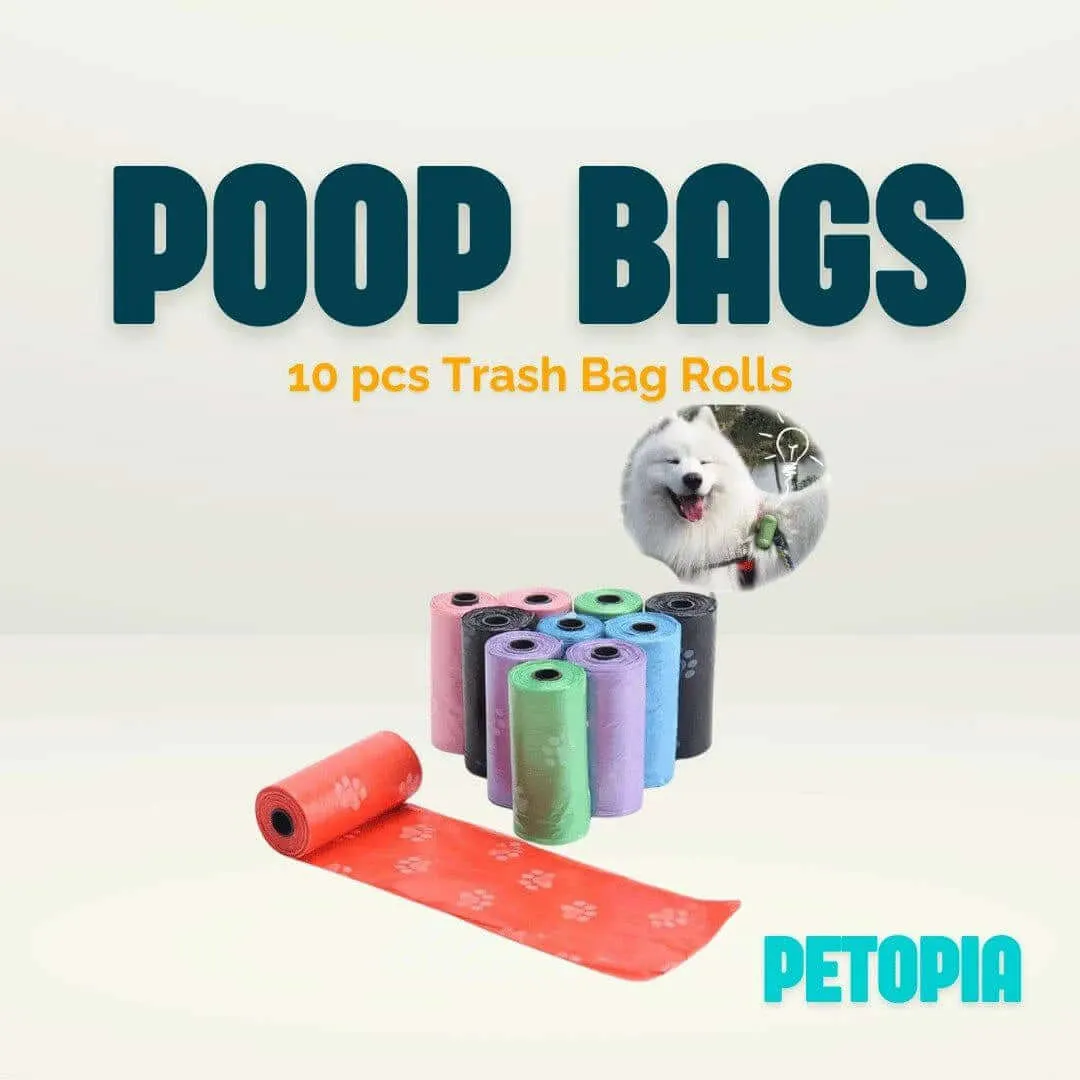 10 pcs Trash Bag Rolls for Dogs