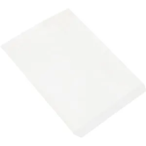 10 x 13" White Flat Merchandise Bags