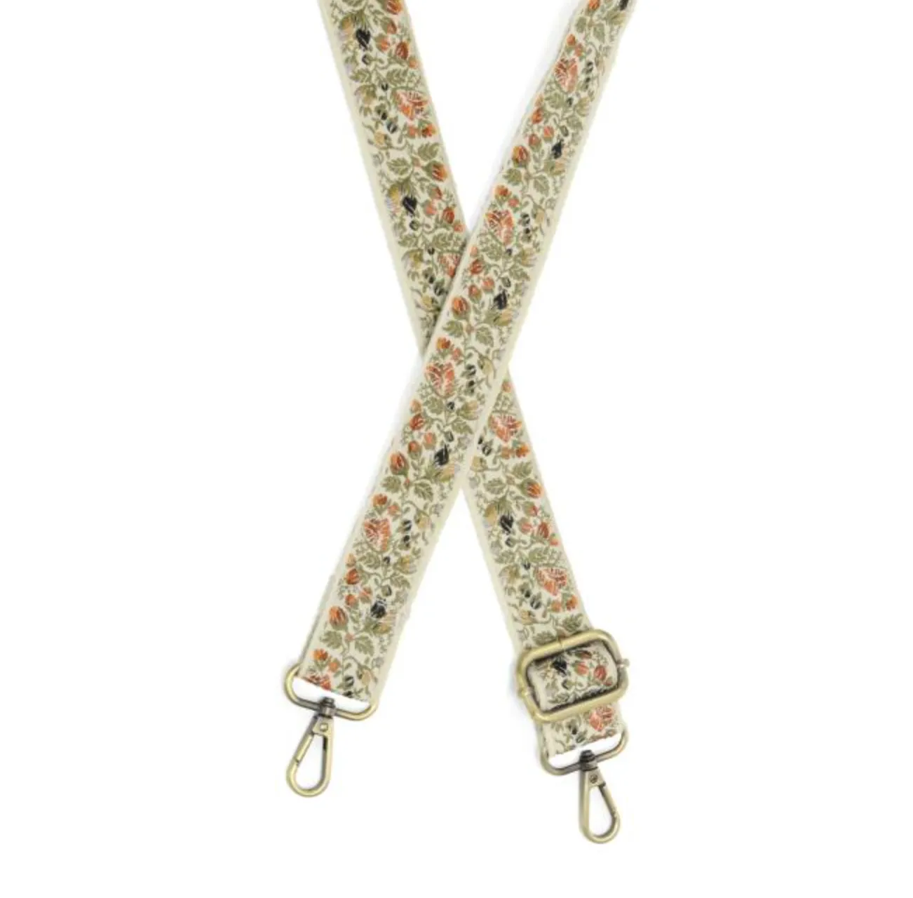 1.2" Embroidered Purse Straps