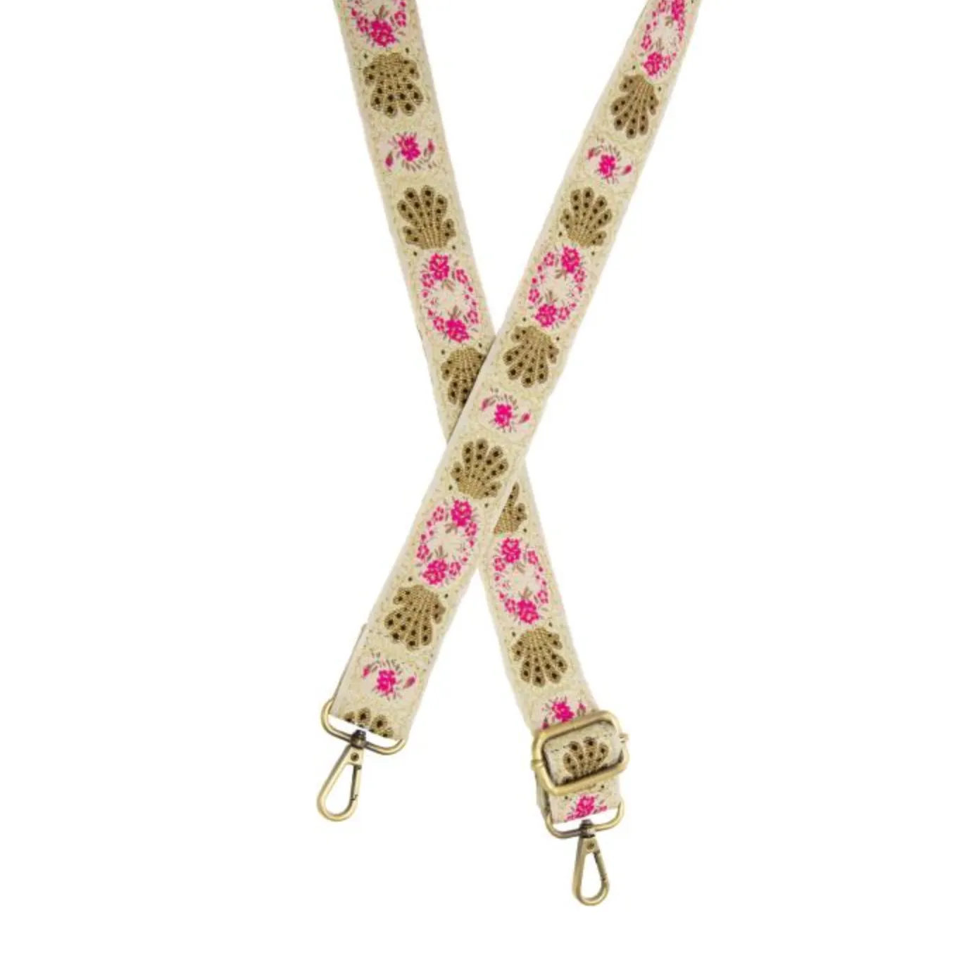 1.2" Embroidered Purse Straps