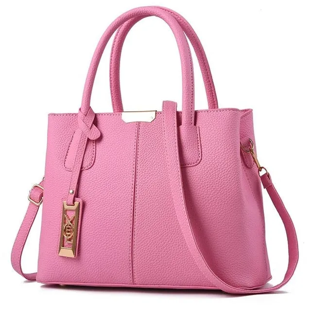 Aliwood New Simple Women bag PU Leather handbags Ladies