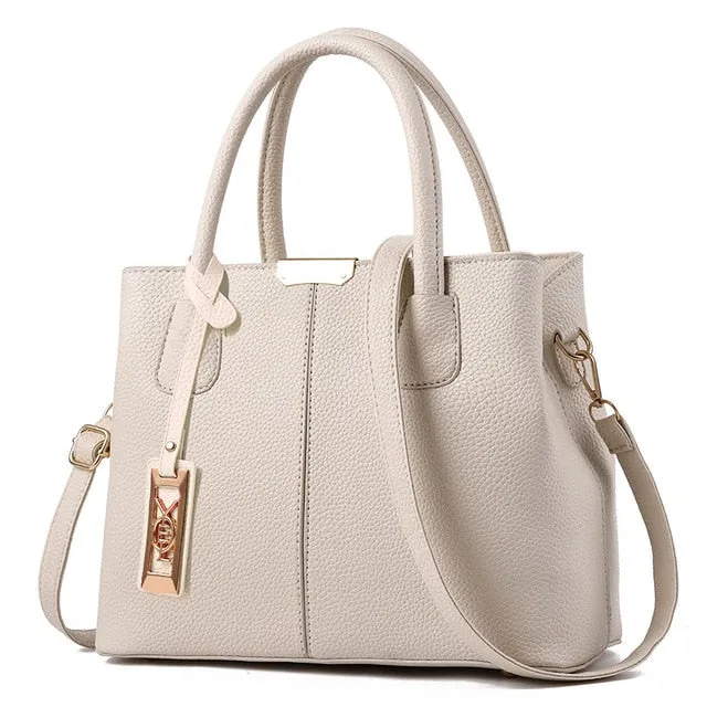 Aliwood New Simple Women bag PU Leather handbags Ladies