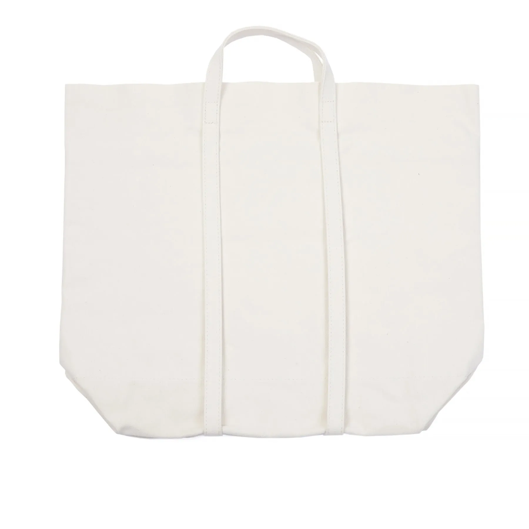 Amiacalva Canvas Large Tote Bag in White