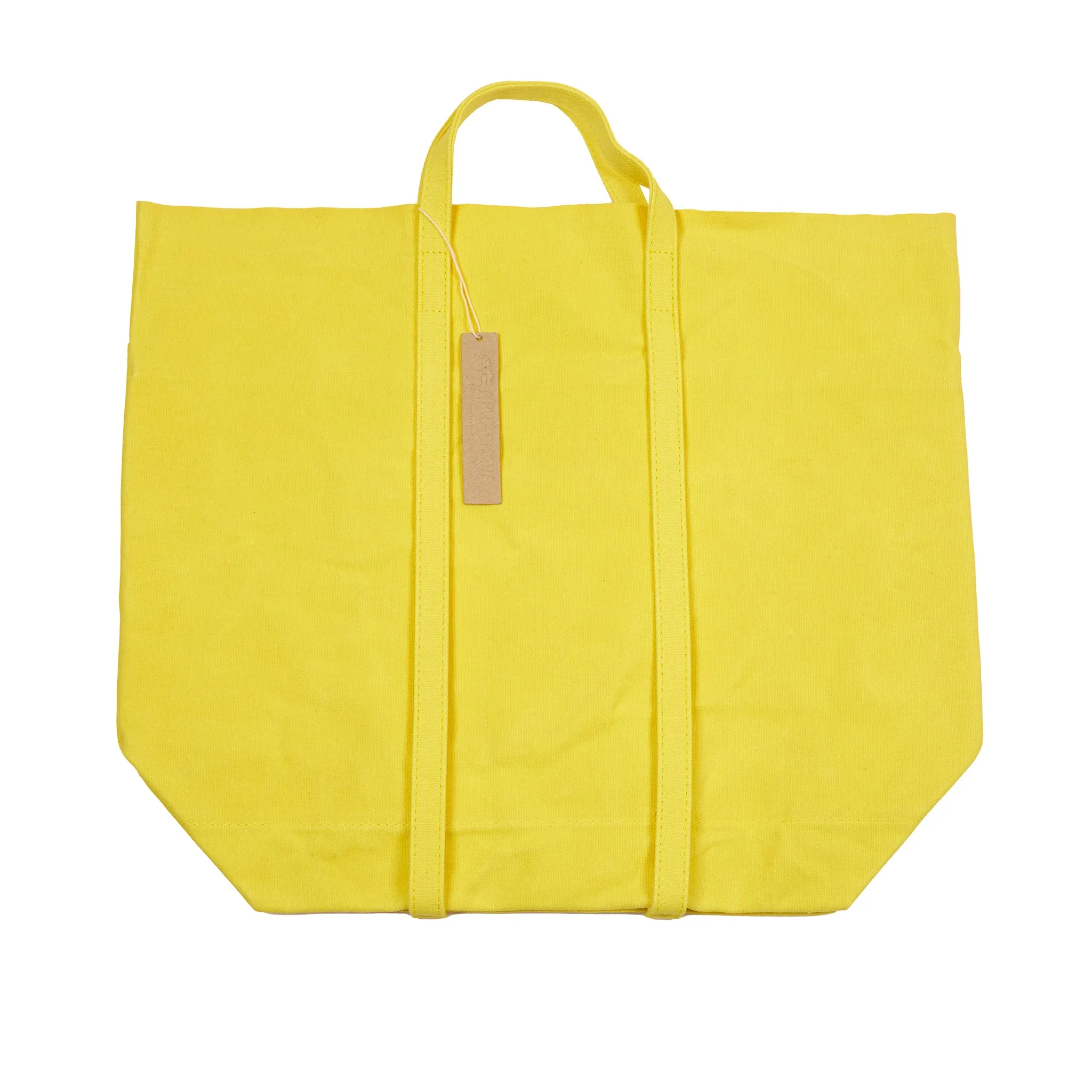 Amiacalva Light Large Canvas Tote Bag in Yellow