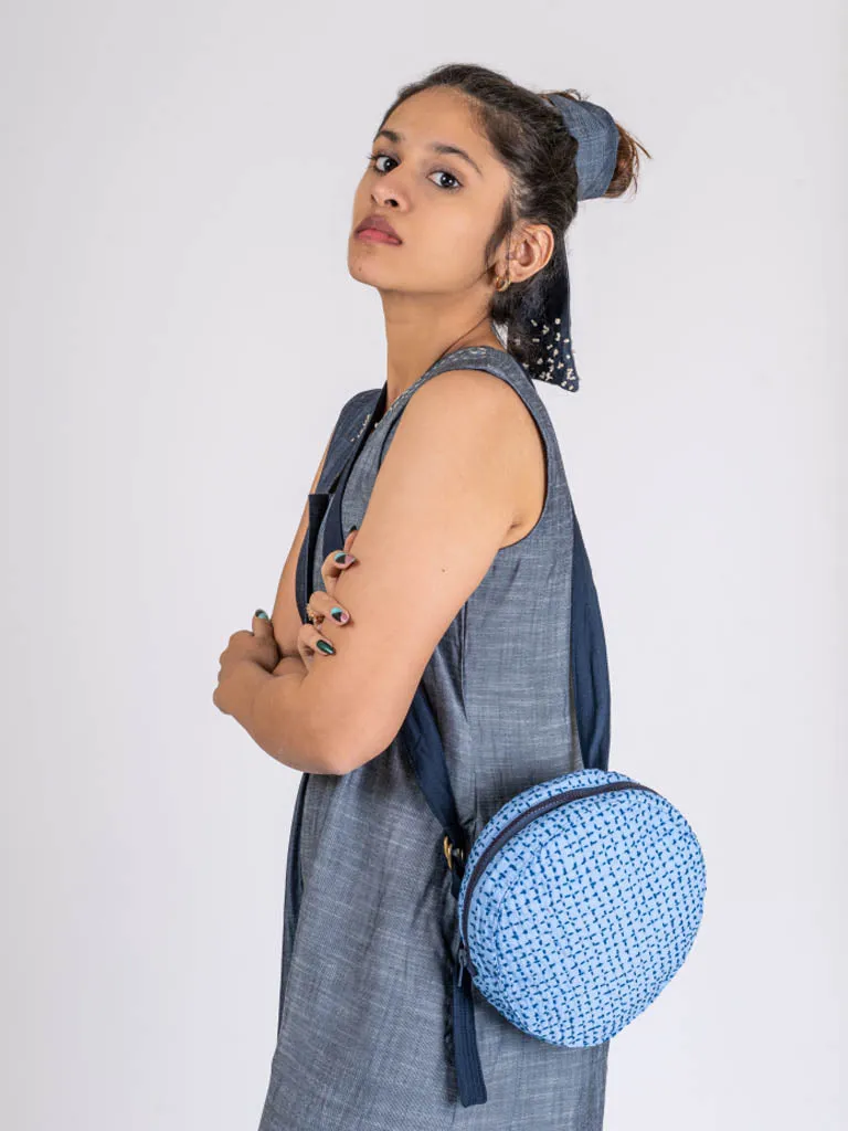 Blue Denim Sling Bag