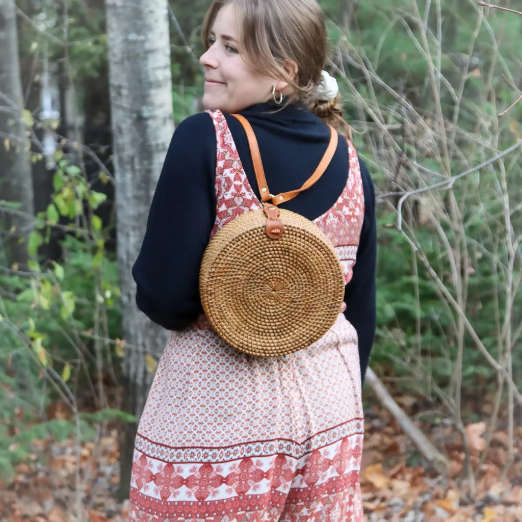 Boho Backpack - Brown