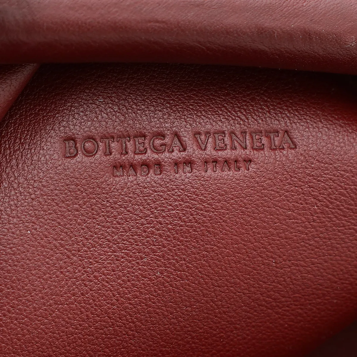 Bottega Veneta Bordeaux Mini Pouch Bag