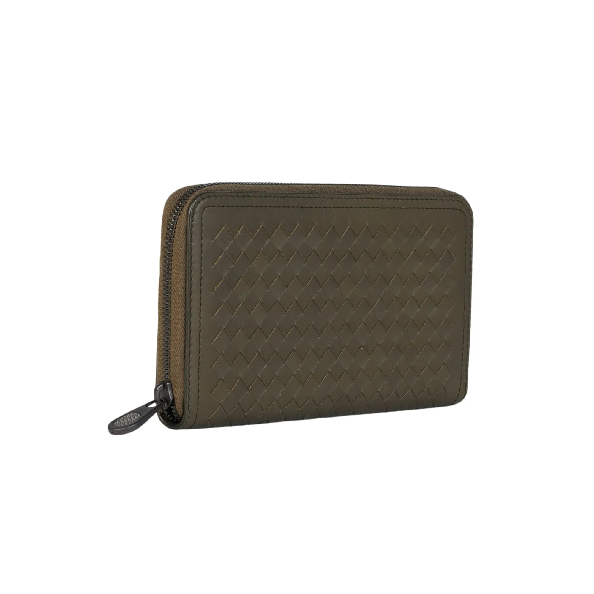 Bottega Veneta Zip Around Long Leather Wallet