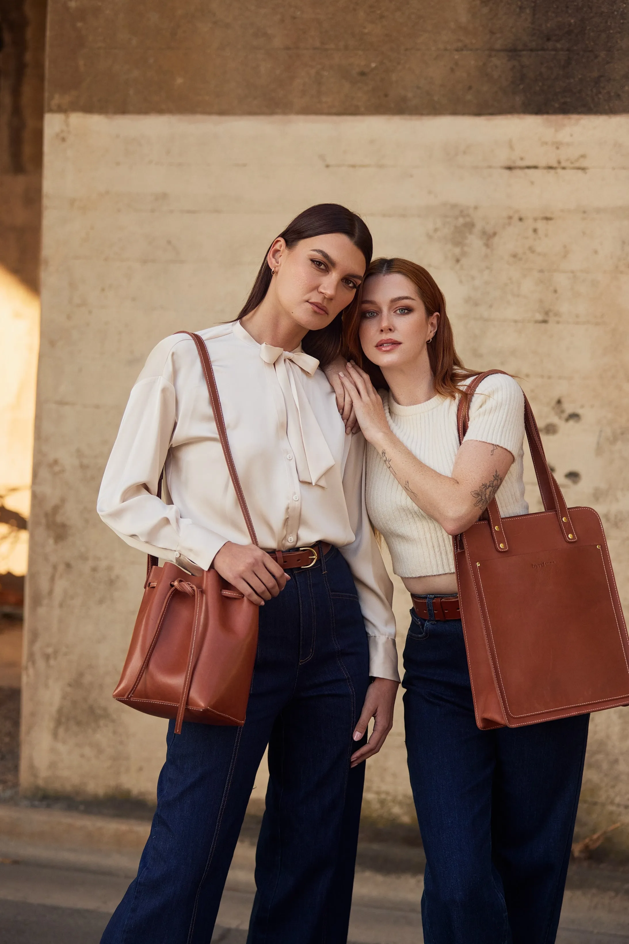 BUCKET LIST Bag by Byrd Studio - Toffee Tan Leather