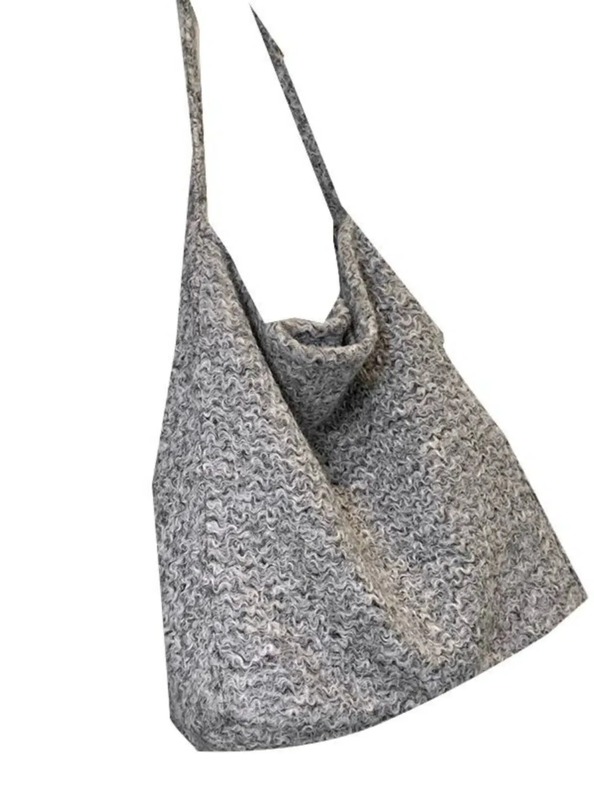 Casual Knit Shoulder Bag