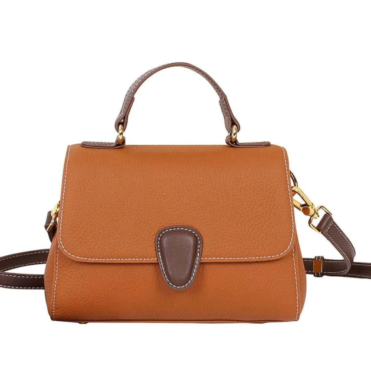 Casual Zipper Shoulder Bag