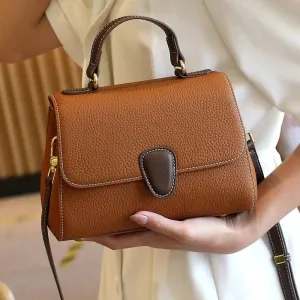 Casual Zipper Shoulder Bag