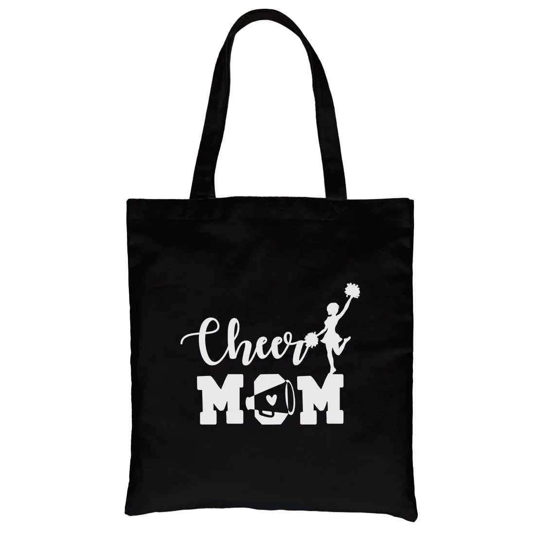 Cheer Mom Canvas Bag Washable Reusable Cute Mother's Day Gift Ideas