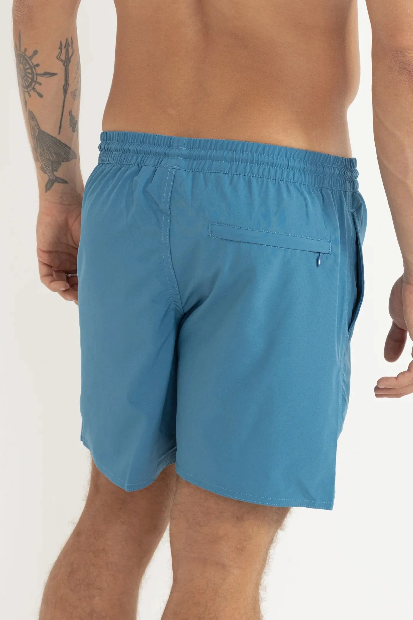 Classic Beach Short Mineral Blue