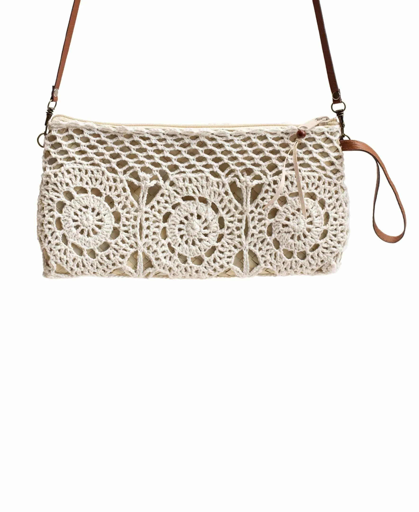 Cora Crochet Clutch by FutureBrandsGroup