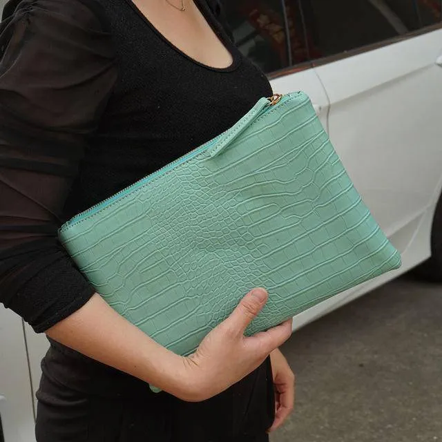 Crocodile Clutch ipad sleeve