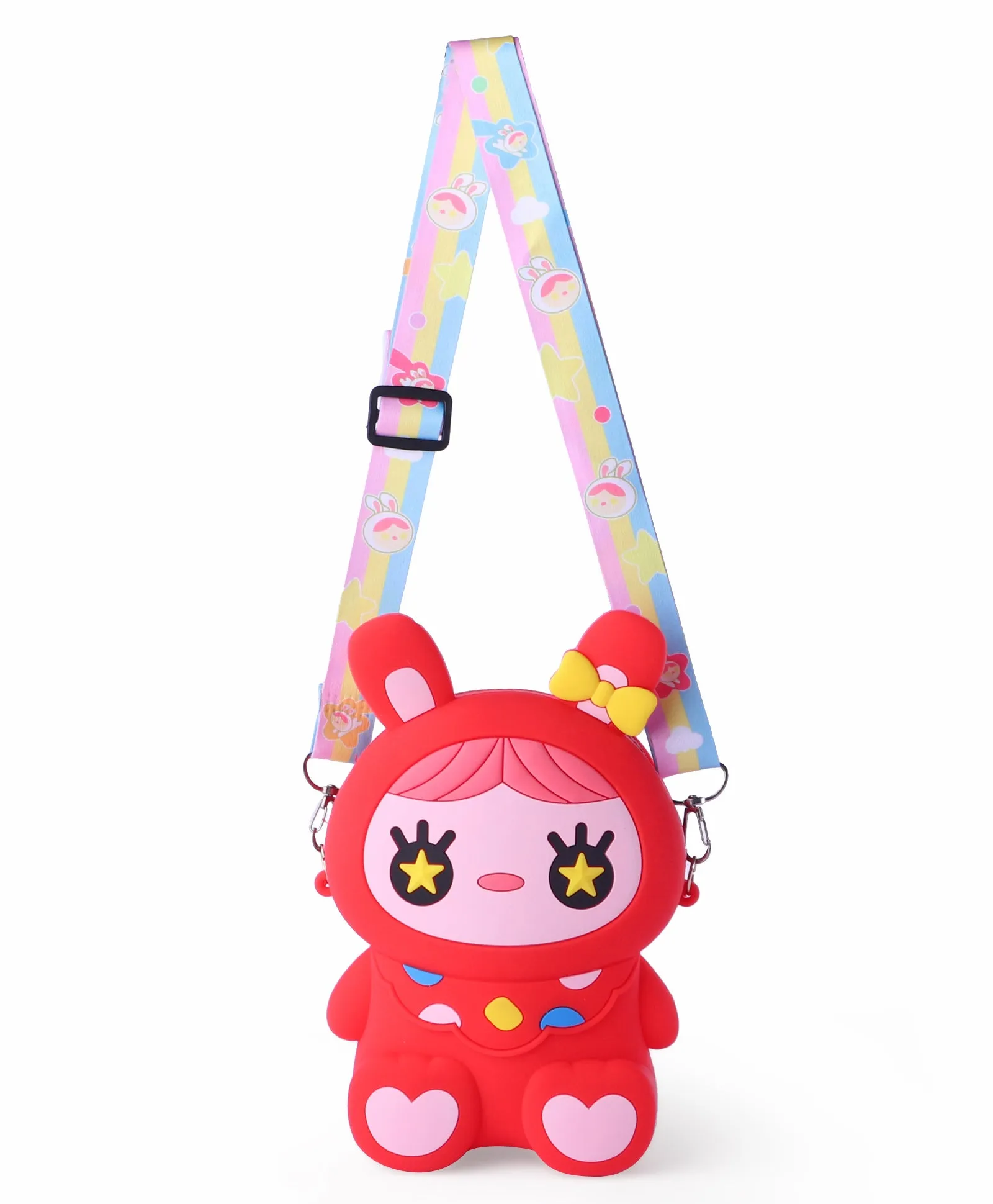 DOLL SLING SILICON BAG - RED