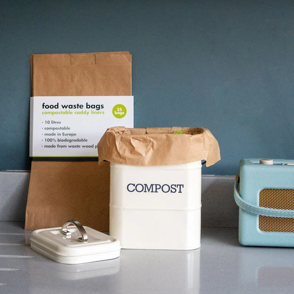 Ecoliving Compostable Food Waste Paper Bags