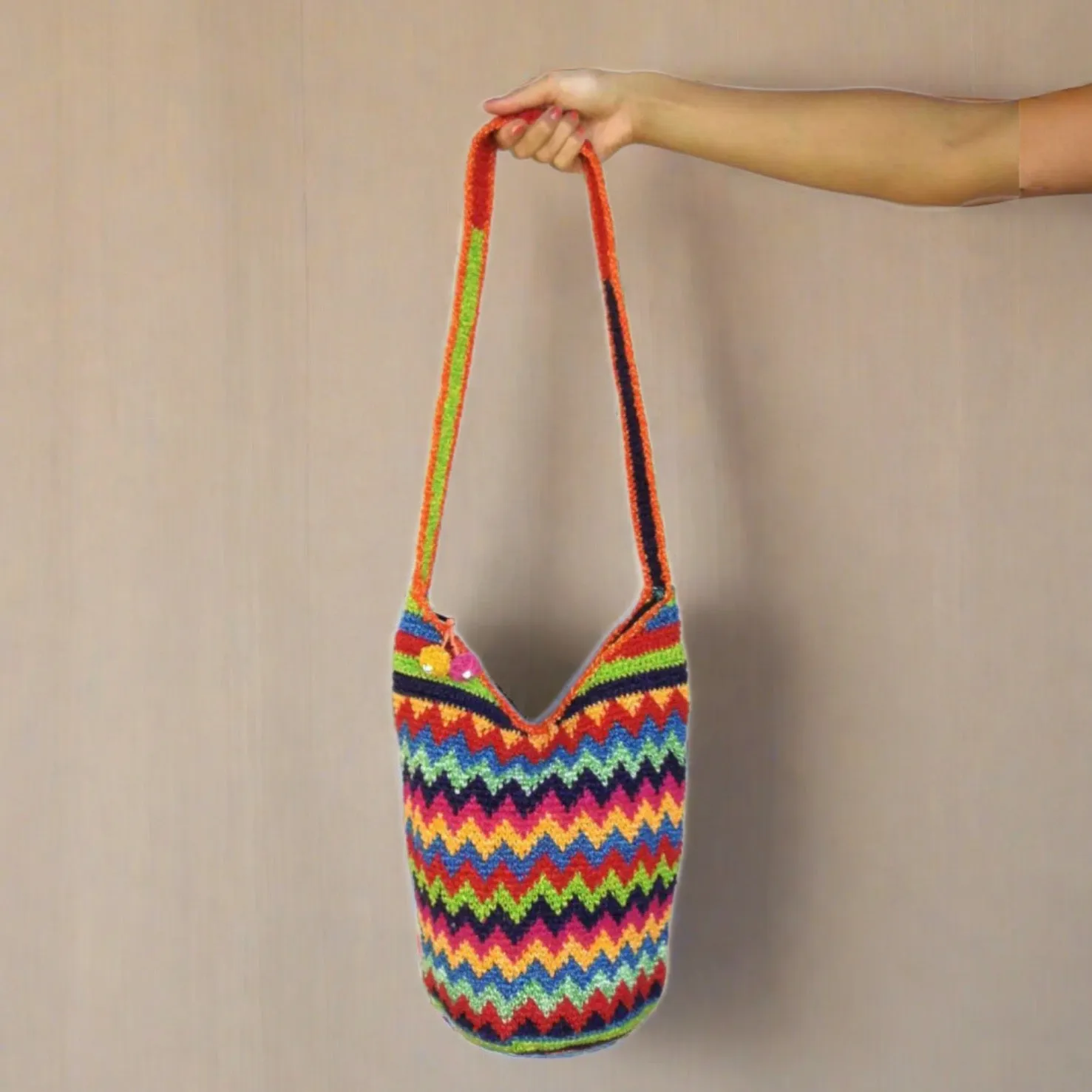 Eliza Crochet Handcrafted Boho Bag - Guatemala