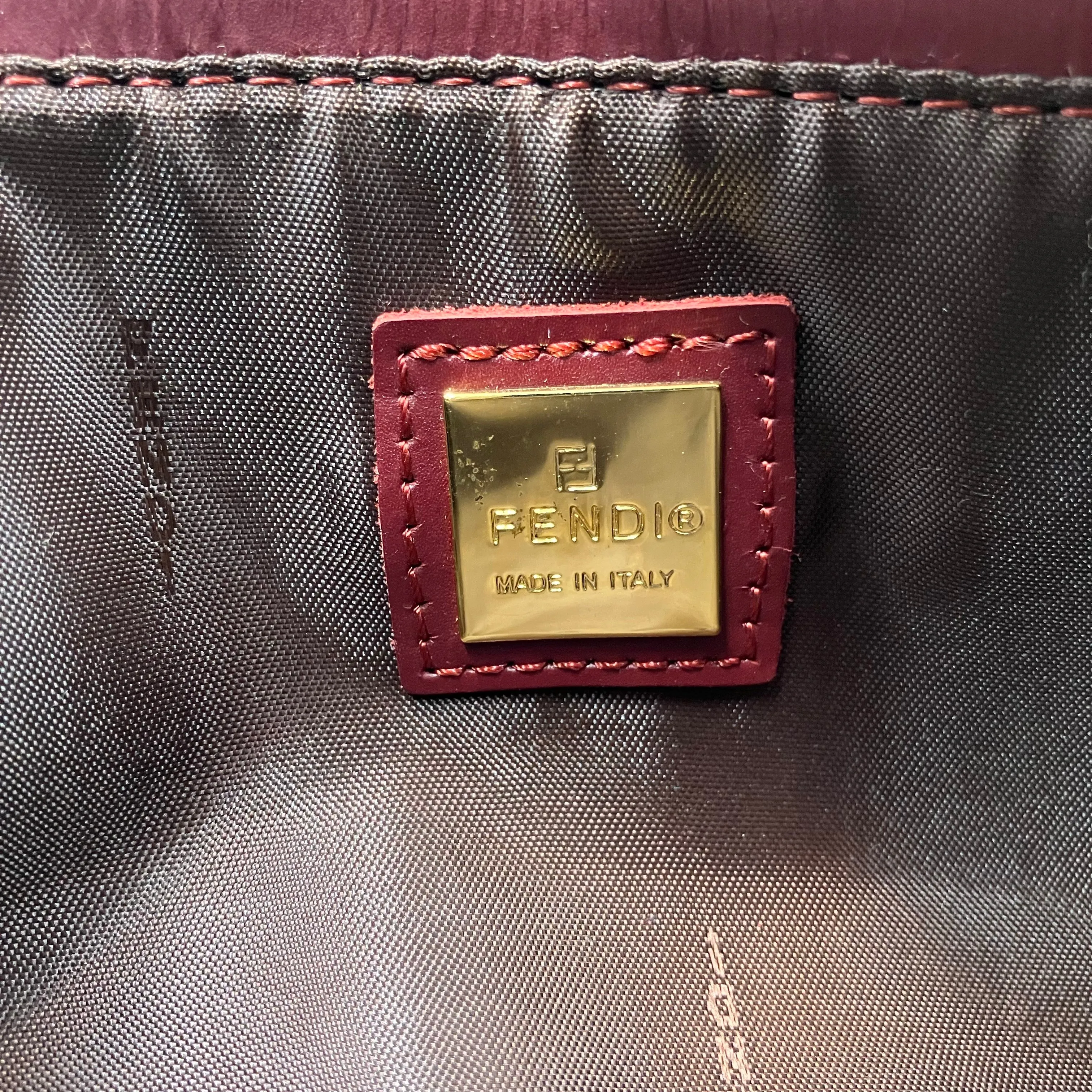 FENDI Zucchino pouch