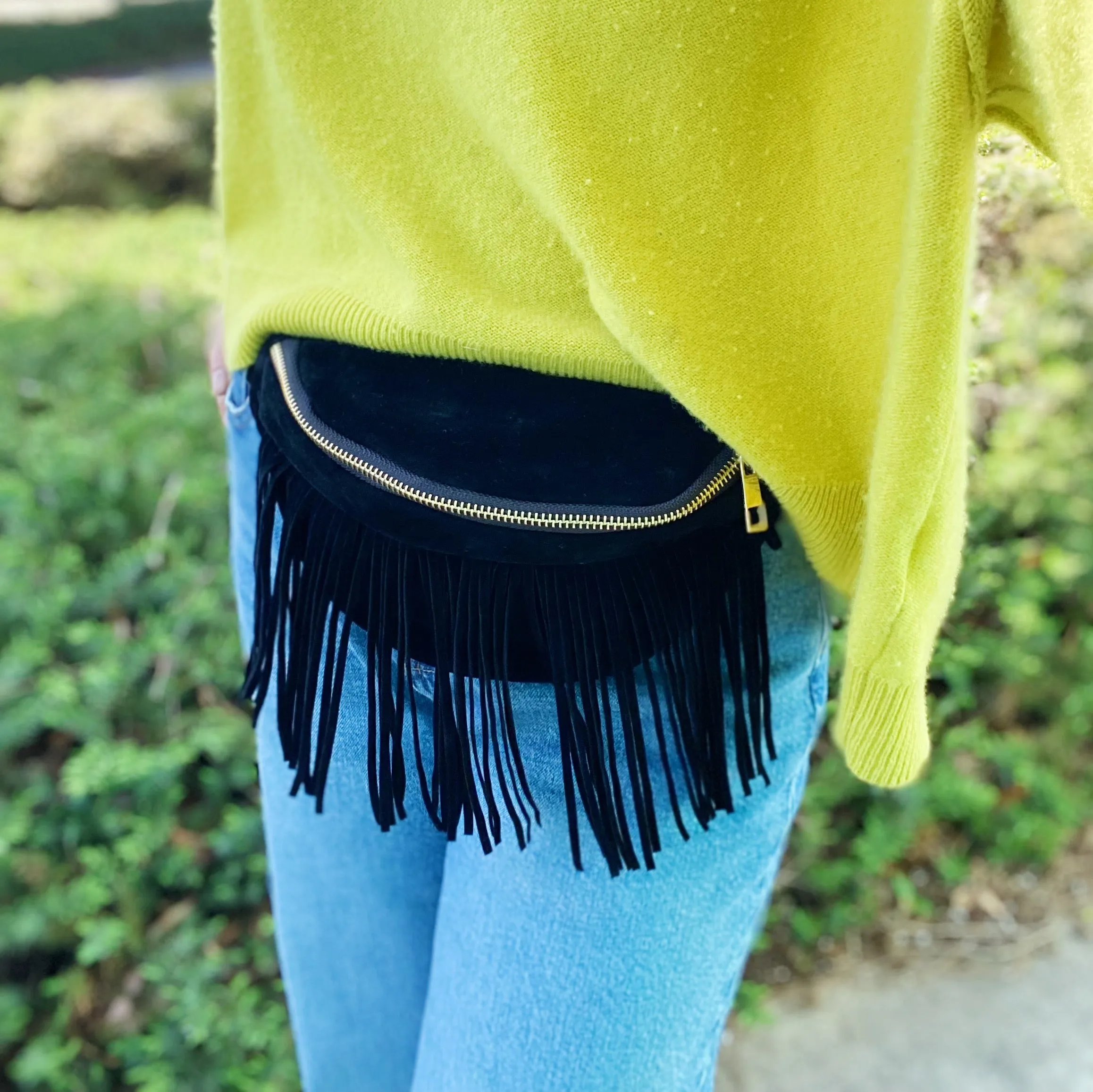 Fringed Or Not Sling Bag