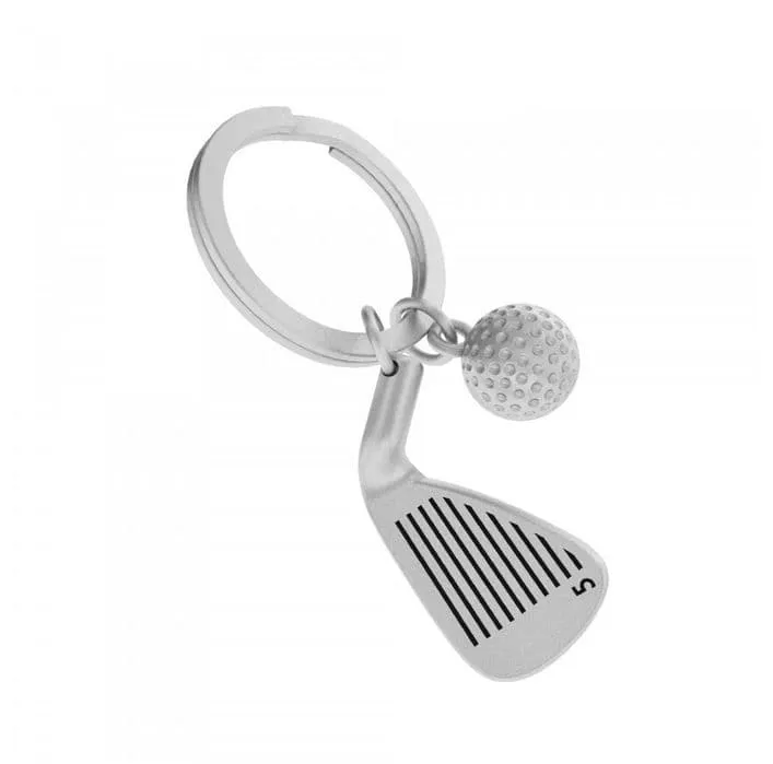 Golf Club & Ball Keyring