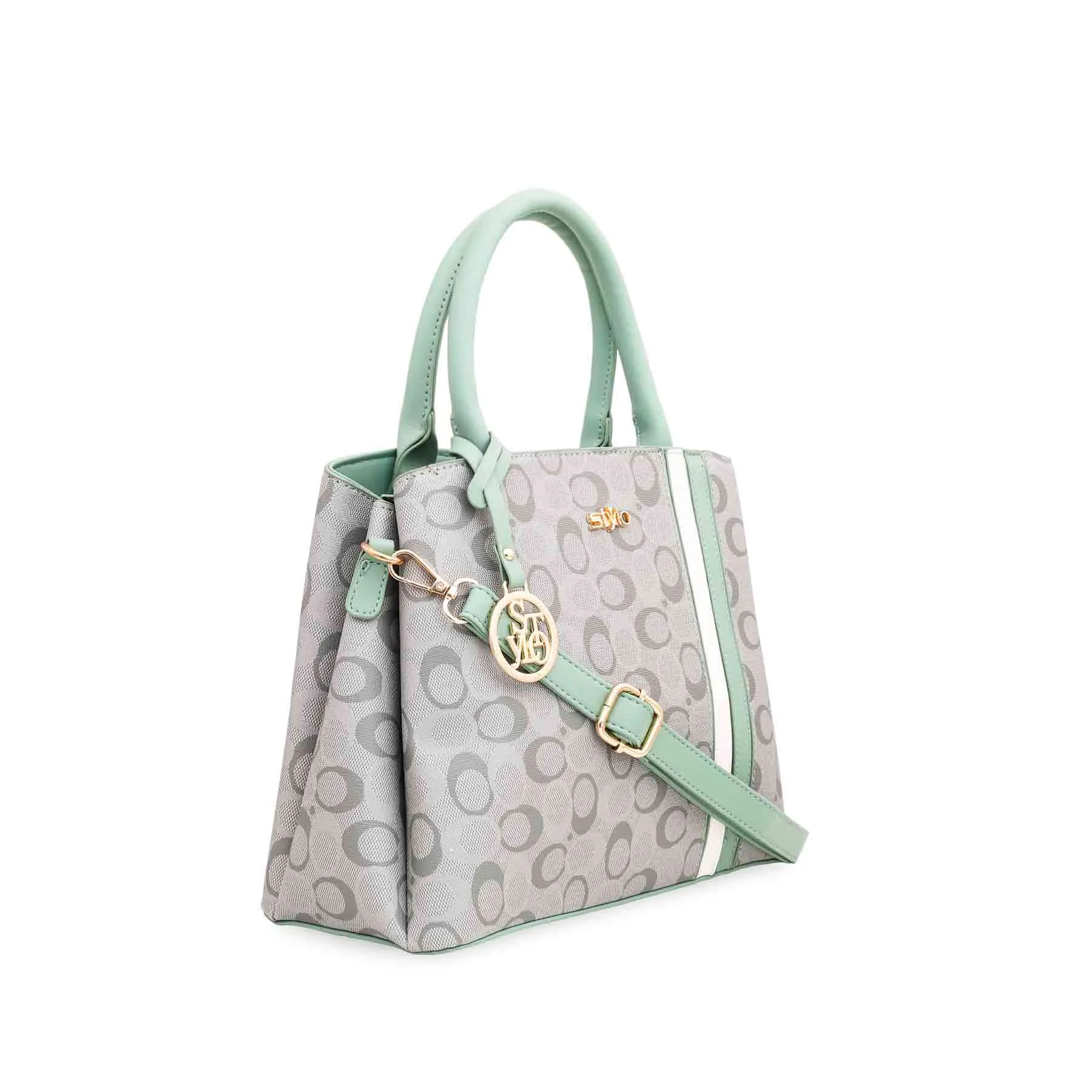 Green Formal Hand Bag P36050