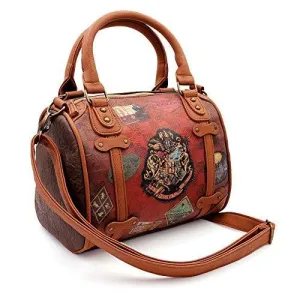 Harry Potter Railway-Chest Handbag (Small), Brown