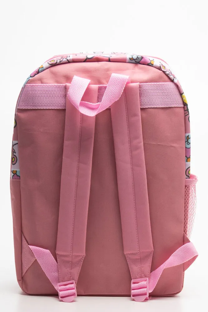 Hello Kitty Double Pocket Backpack Multi