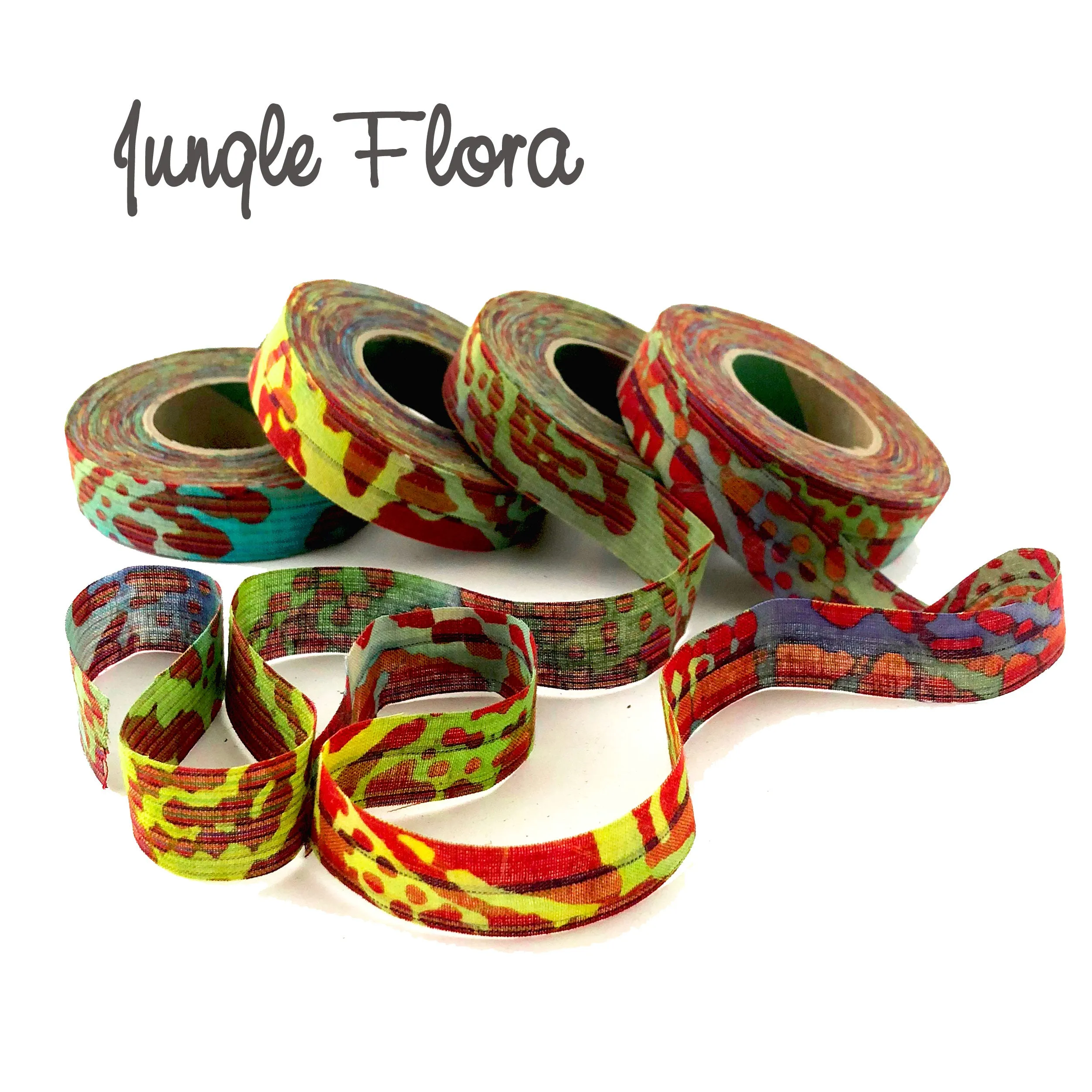 Jungle Collection in Cotton Weave - 3/4"W Hand-Dyed Fabric Strips