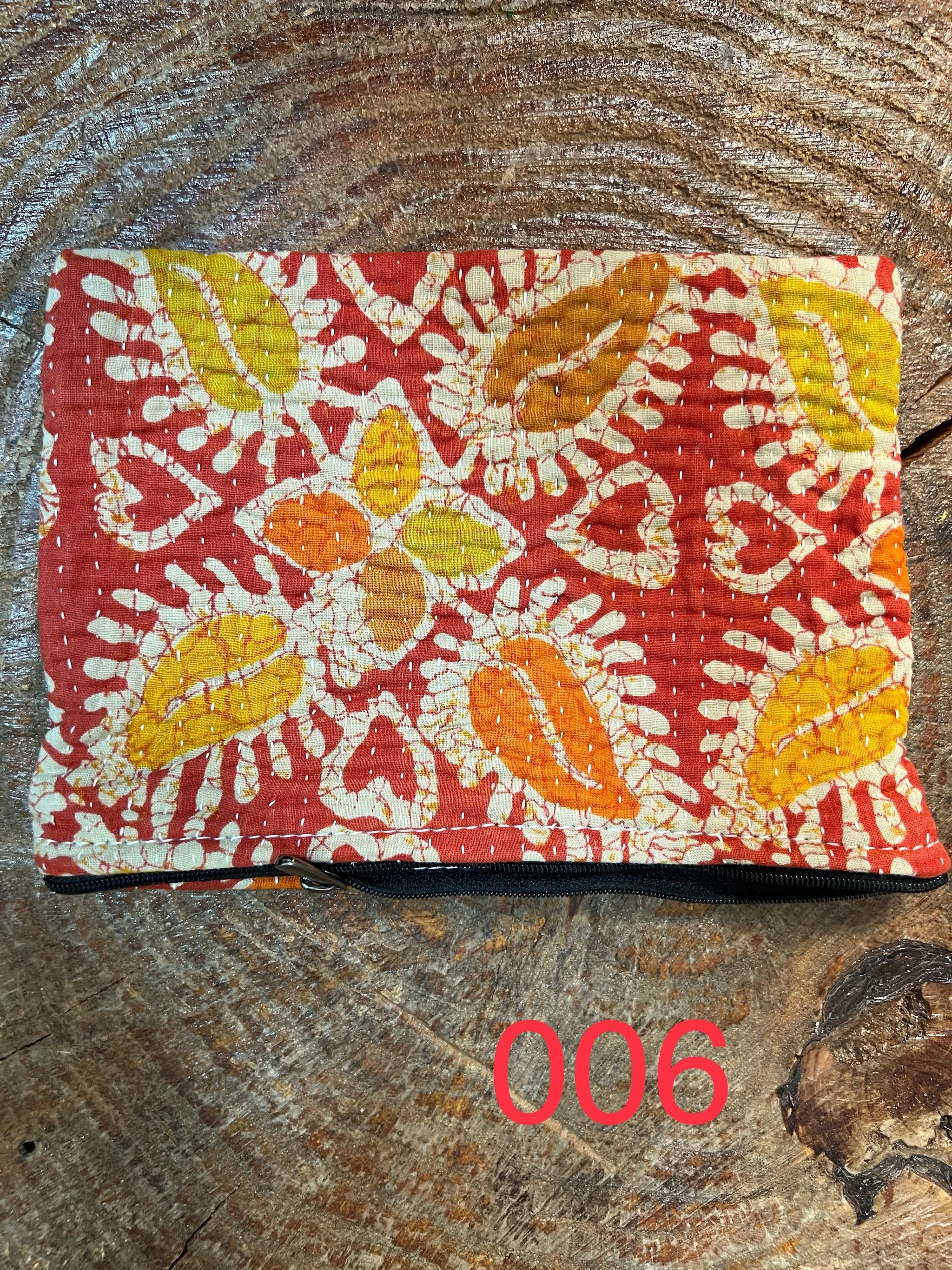 Kantha Pouch by Robin