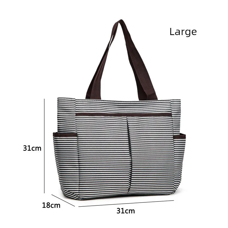 Large Short-Distance Multi-Pocket Travel Handbag