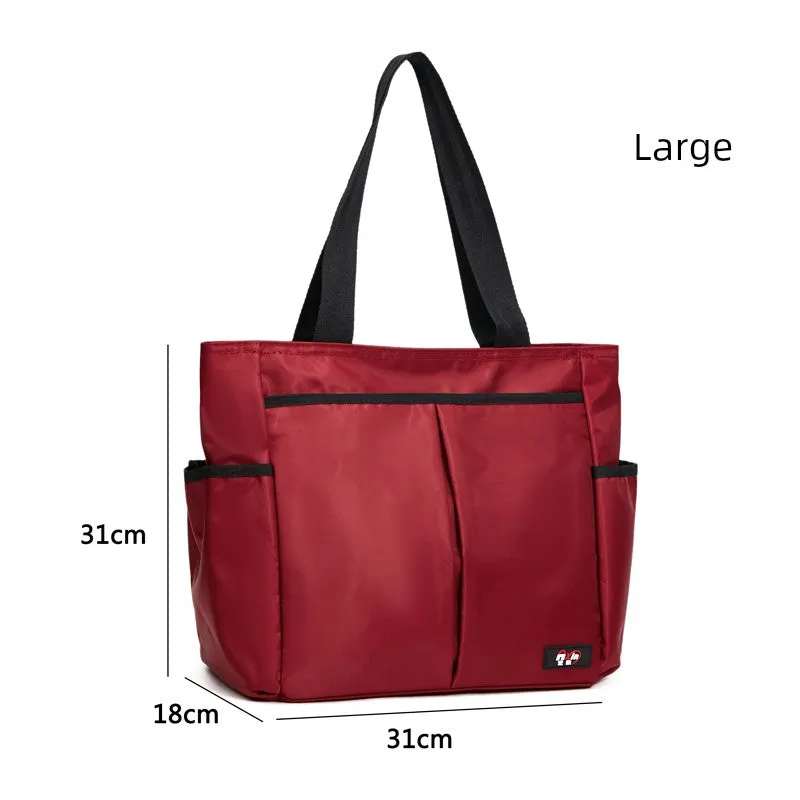 Large Short-Distance Multi-Pocket Travel Handbag