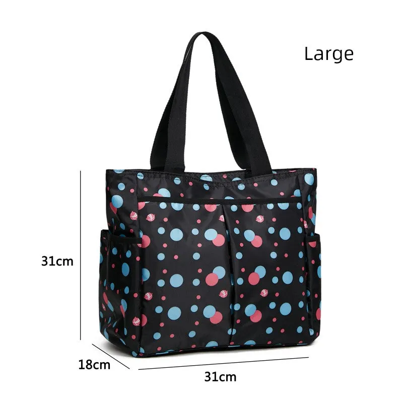 Large Short-Distance Multi-Pocket Travel Handbag