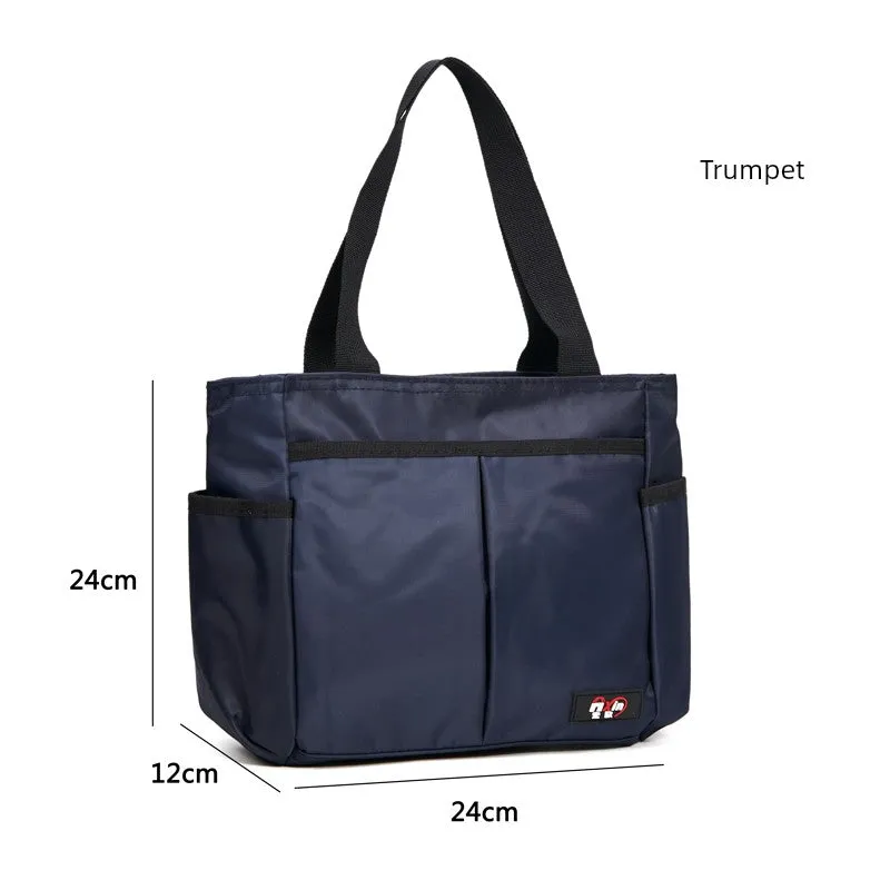 Large Short-Distance Multi-Pocket Travel Handbag