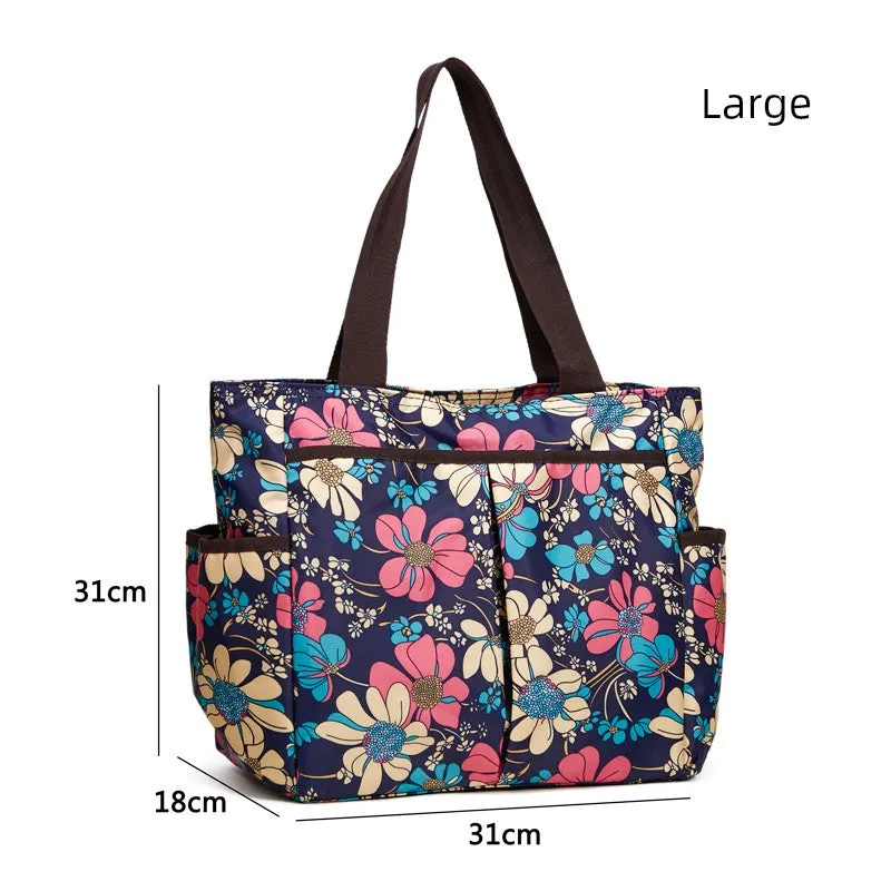 Large Short-Distance Multi-Pocket Travel Handbag