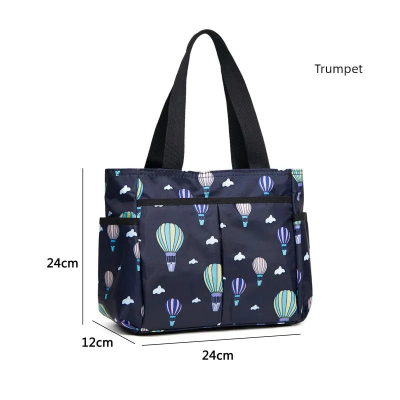 Large Short-Distance Multi-Pocket Travel Handbag