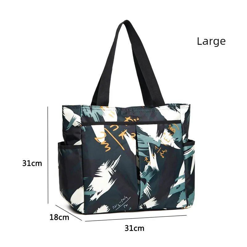 Large Short-Distance Multi-Pocket Travel Handbag