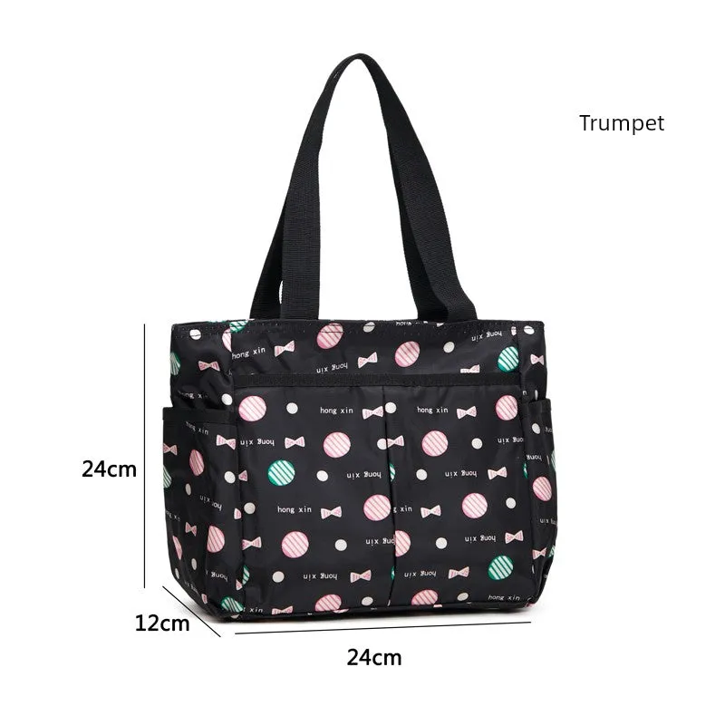 Large Short-Distance Multi-Pocket Travel Handbag