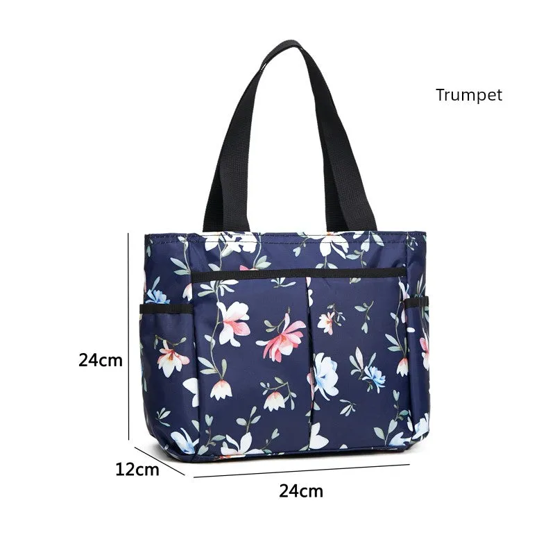 Large Short-Distance Multi-Pocket Travel Handbag