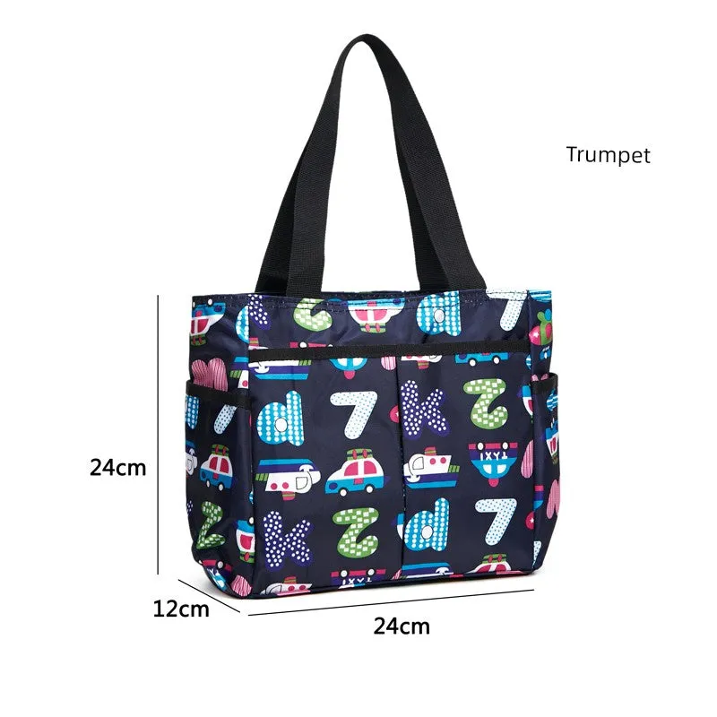 Large Short-Distance Multi-Pocket Travel Handbag