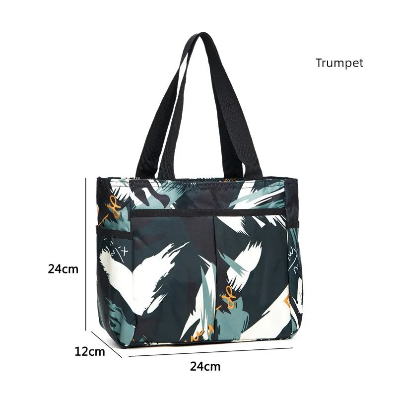 Large Short-Distance Multi-Pocket Travel Handbag