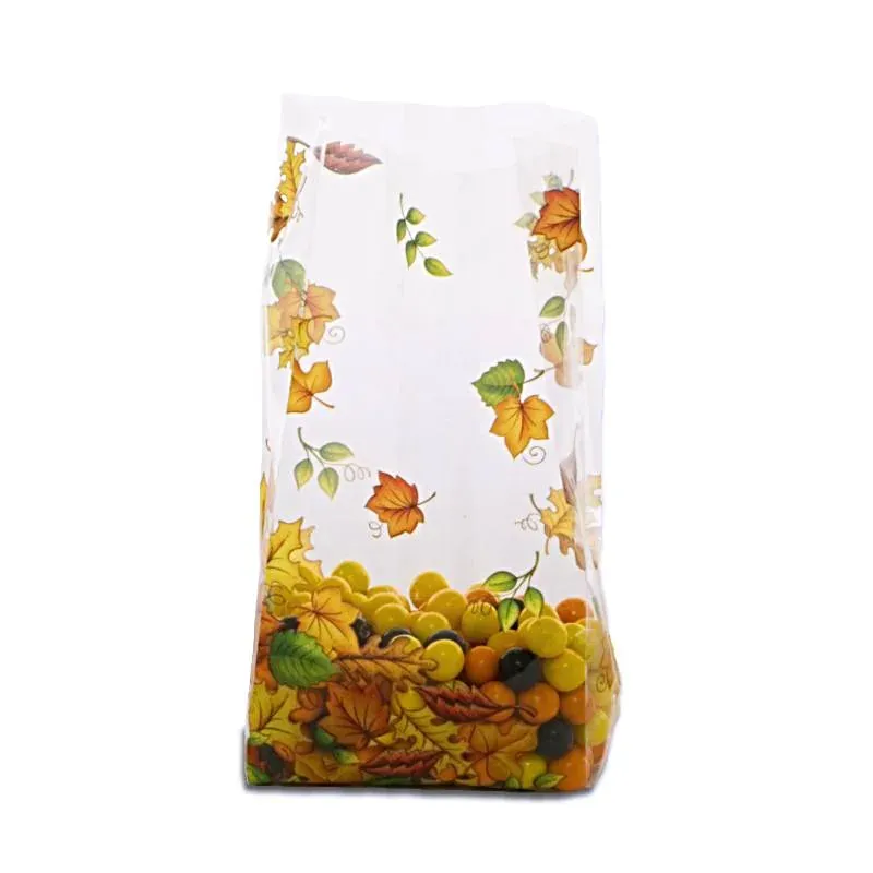 Leaf Pile Decorative Cello Bag