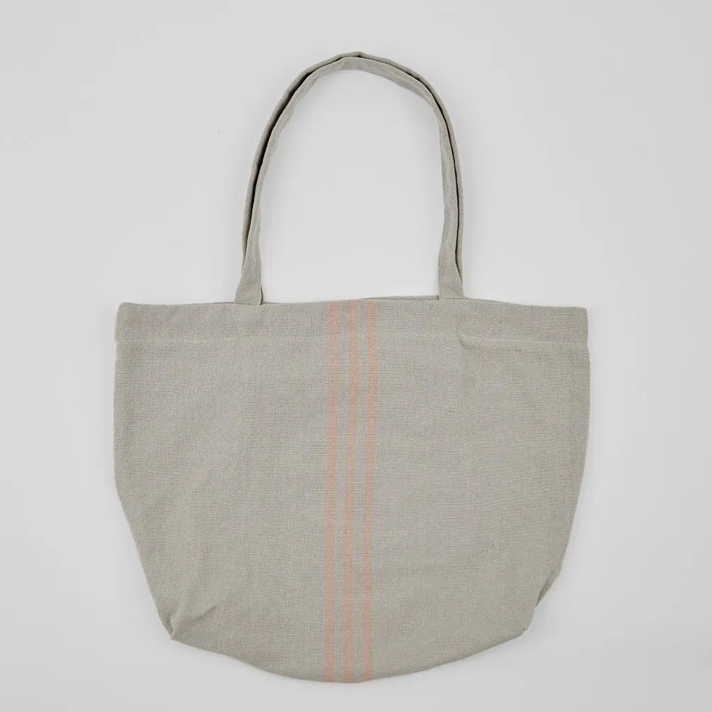 Maxime Linen & Coral Beach Bag