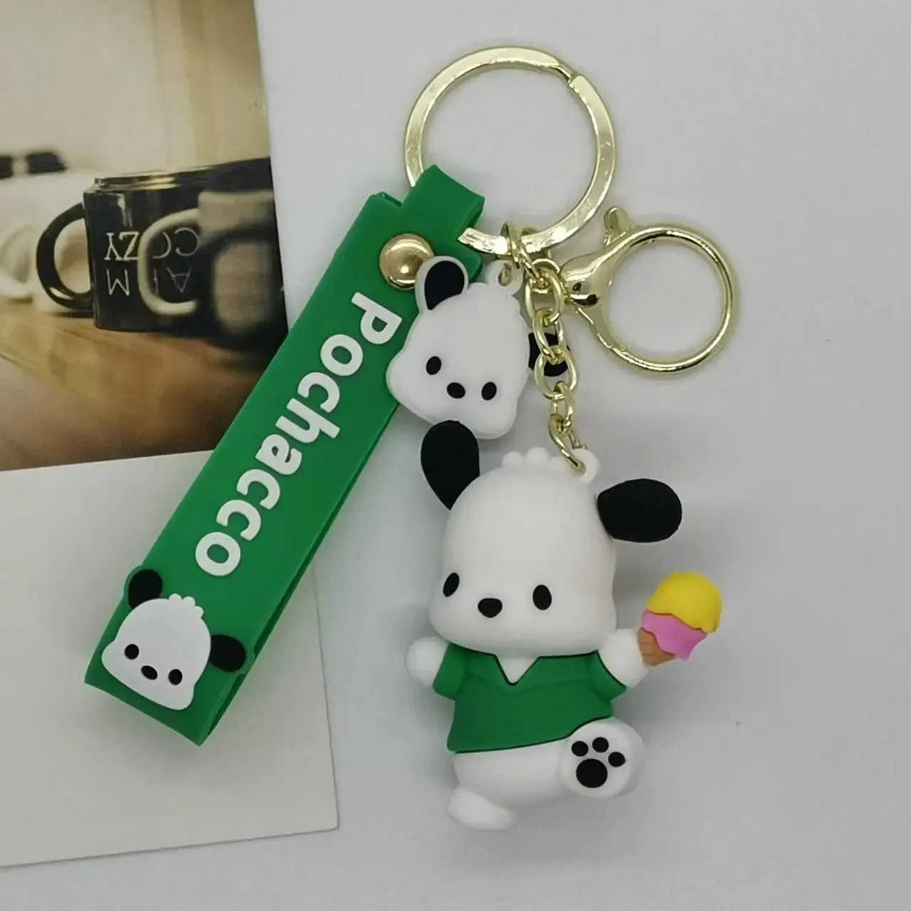 Mini Puppy Keychain