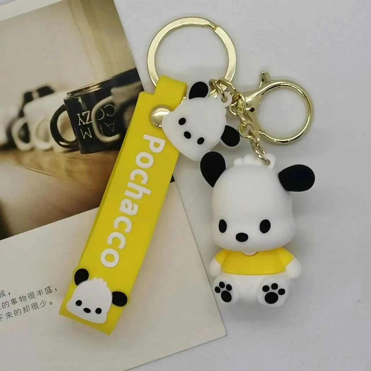 Mini Puppy Keychain