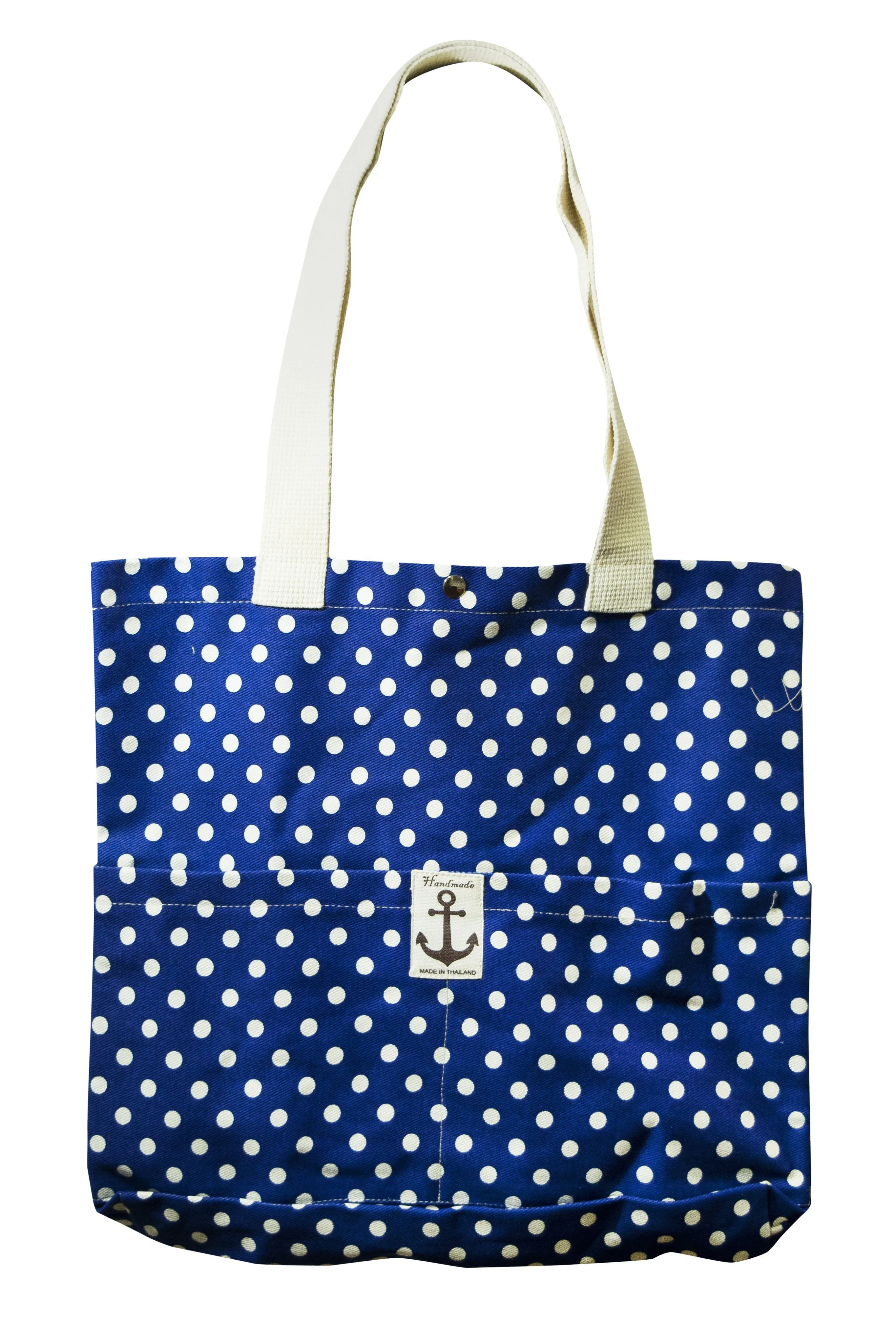 Mrs. Tote Shoulder bag Cotton Canvas Printed with Two front Pocket