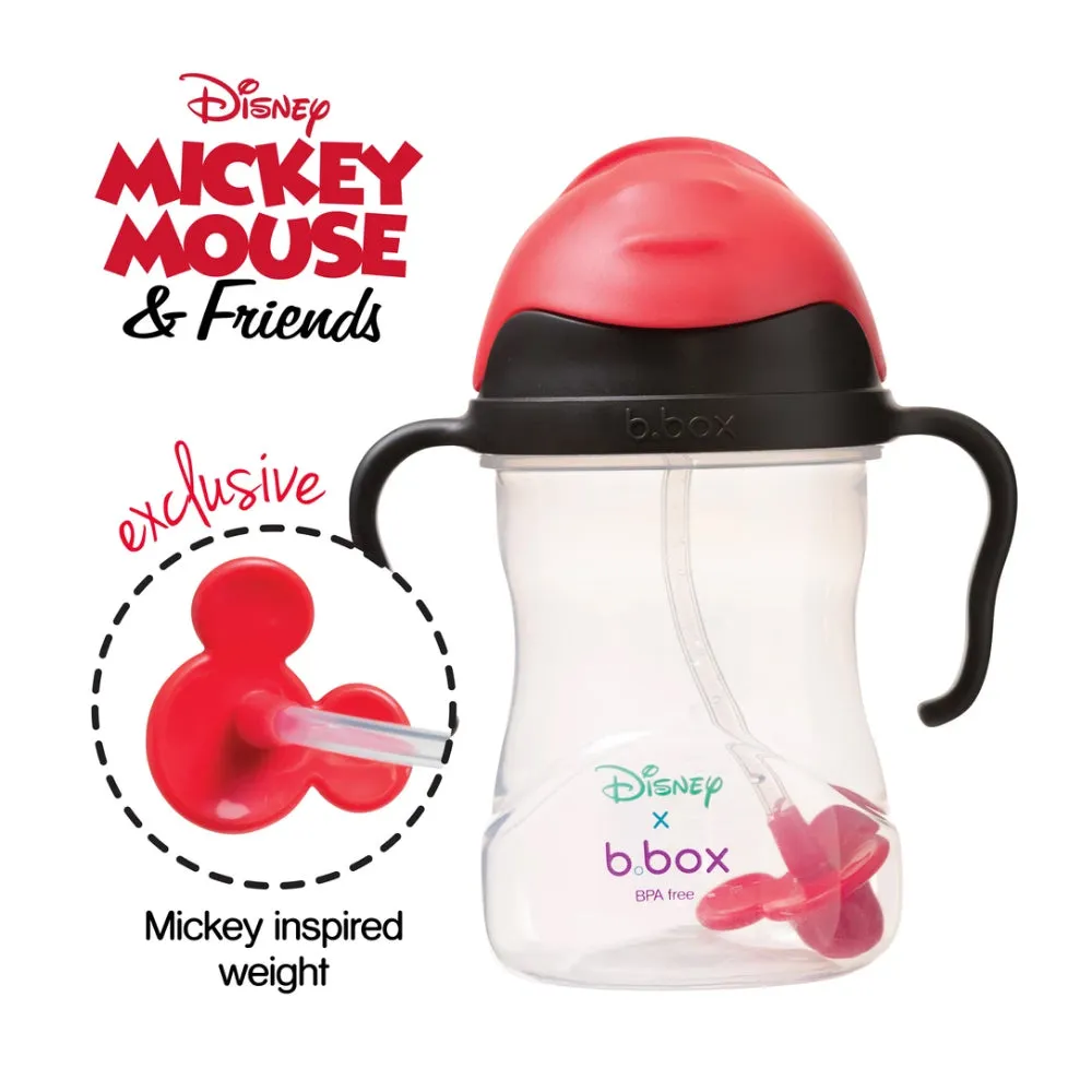 New B.box & Disney Mickey Set Sippy Cup & Travel Bib