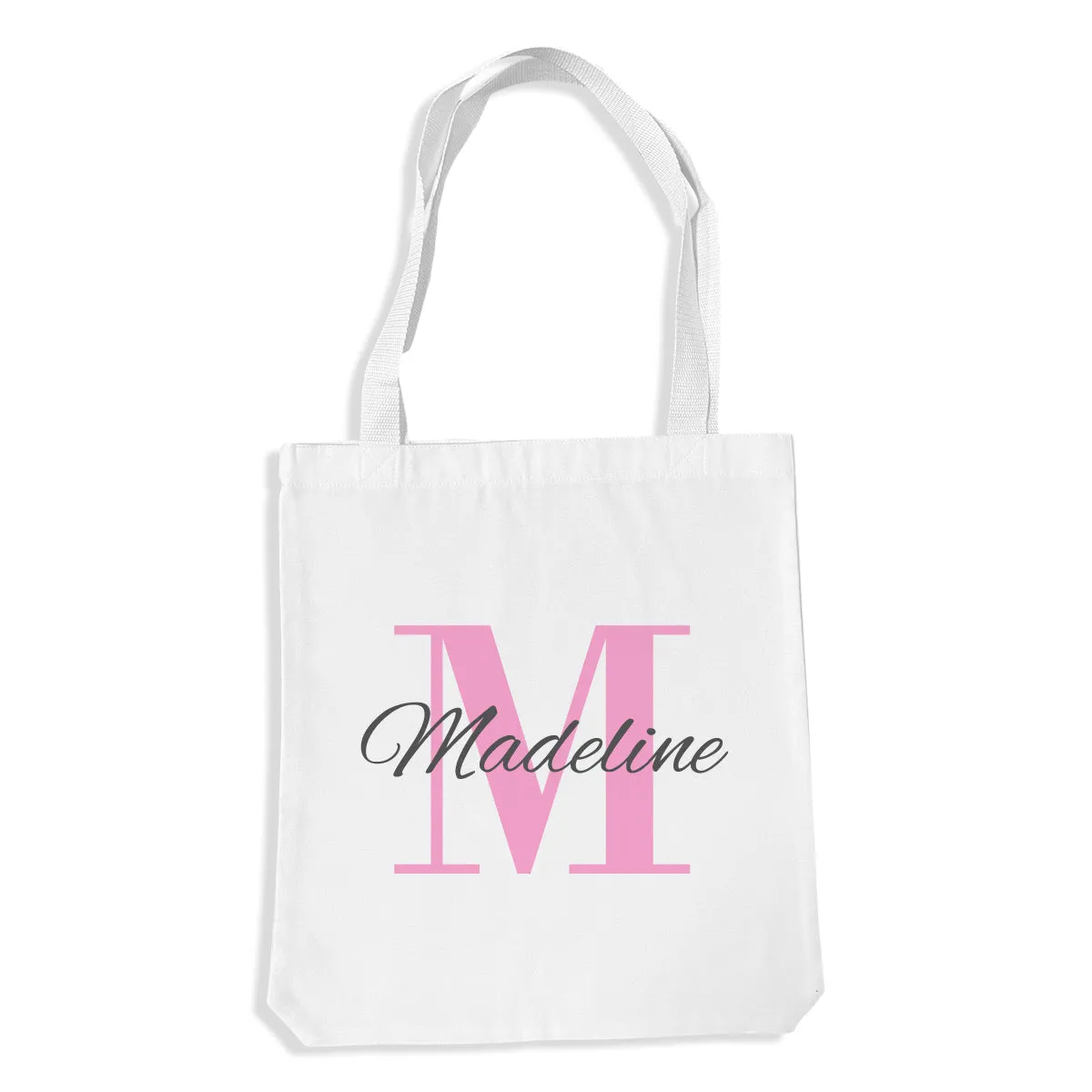 Pink Monogram Premium Tote Bag