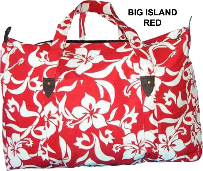 "Big Island" print Jumbo Bags